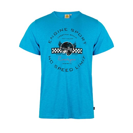 Roadsign Koszulka w kolorze niebieskim ze sklepu Limango Polska w kategorii T-shirty męskie - zdjęcie 180243616