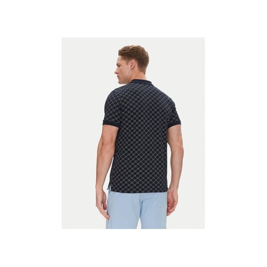 Czarny t-shirt męski Joop! z krótkimi rękawami 