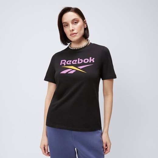 reebok t-shirt identity big logo tee 100215156 ze sklepu 50style.pl w kategorii Bluzki damskie - zdjęcie 180245407