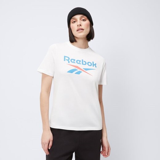 reebok t-shirt identity big logo tee 100215161 ze sklepu 50style.pl w kategorii Bluzki damskie - zdjęcie 180245408
