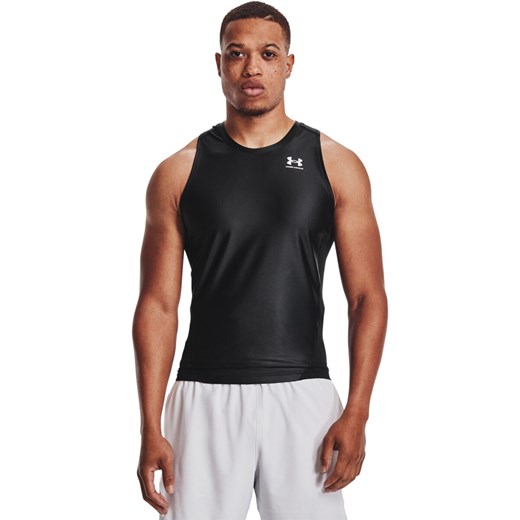 Męski top treningowy Under Armour UA HG IsoChill Comp Tank - czarny ze sklepu Sportstylestory.com w kategorii T-shirty męskie - zdjęcie 180247546