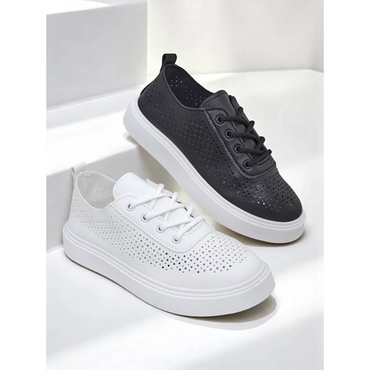 Royalfashion Ażurowe damskie sportowe półbuty sznurowane Adette Royalfashion.pl 36 wyprzedaż royalfashion.pl