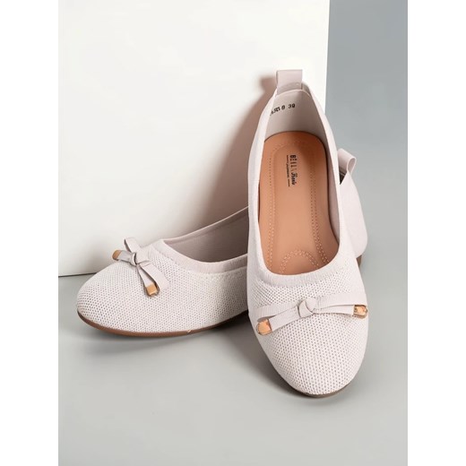 Royalfashion Damskie baleriny Bieso Royalfashion.pl 40 royalfashion.pl okazja