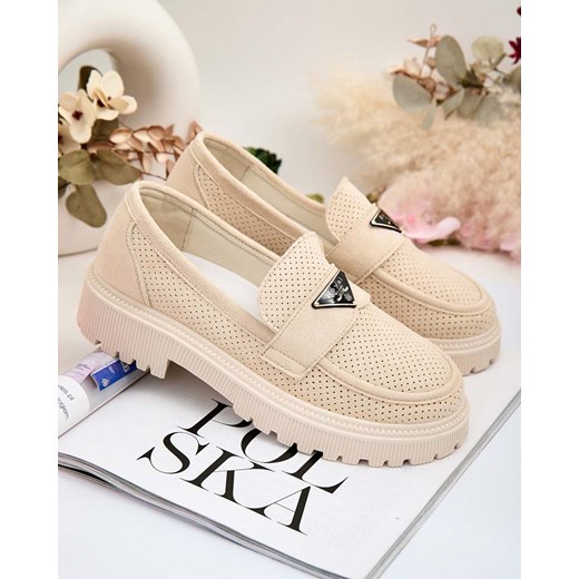 Royalfashion Mokasyny damskie Biss ze sklepu royalfashion.pl w kategorii Mokasyny damskie - zdjęcie 180251558