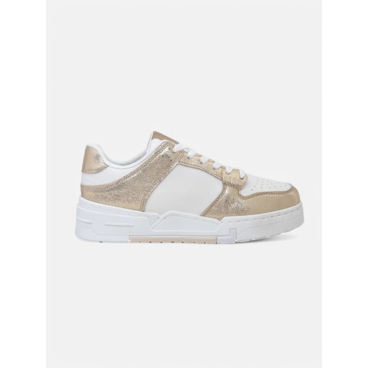 Royalfashion Sportowe sneakersy damskie na grubszej podeszwie Golden Hour ze sklepu royalfashion.pl w kategorii Buty sportowe damskie - zdjęcie 180252128