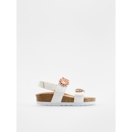 Reserved - Sandały na rzepy - biały Reserved 22/23 Reserved