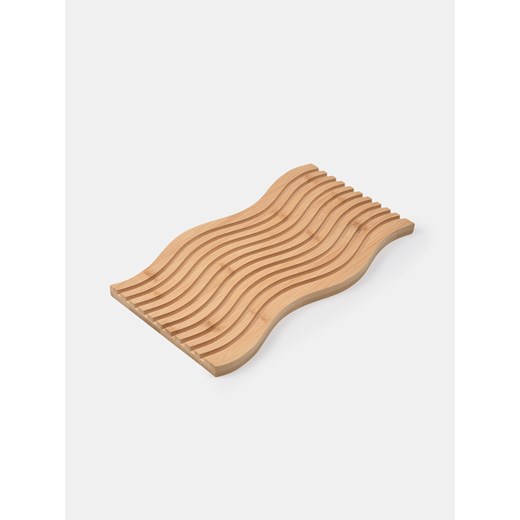 Sinsay - Deska do krojenia o ryflowanej fakturze - beżowy Sinsay One Size Sinsay