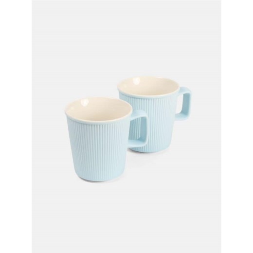 Sinsay - Kubki 2 pack w pastelowym kolorze - błękitny ze sklepu Sinsay w kategorii Kubki - zdjęcie 180258279