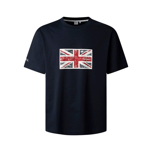 Pepe Jeans Koszulka &quot;Union&quot; w kolorze czarnym ze sklepu Limango Polska w kategorii T-shirty męskie - zdjęcie 180260546