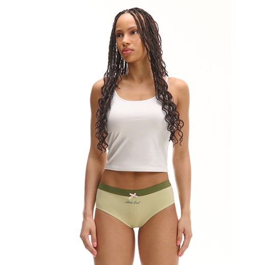 Cropp - 3 pack majtek hipster - wielobarwny Cropp M okazja Cropp