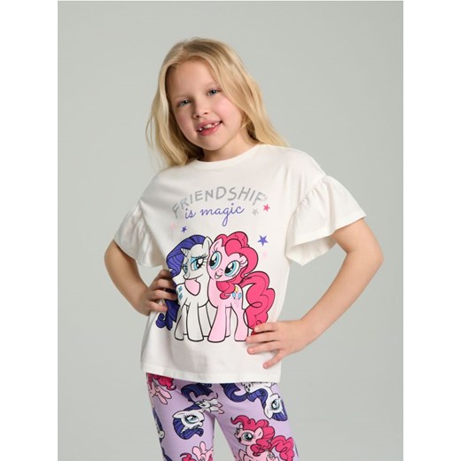 Sinsay - Koszulka My Little Pony - kremowy ze sklepu Sinsay w kategorii Bluzki dziewczęce - zdjęcie 180265378