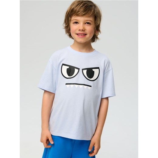 Sinsay - Koszulka Zombie Dash - błękitny ze sklepu Sinsay w kategorii T-shirty chłopięce - zdjęcie 180265446