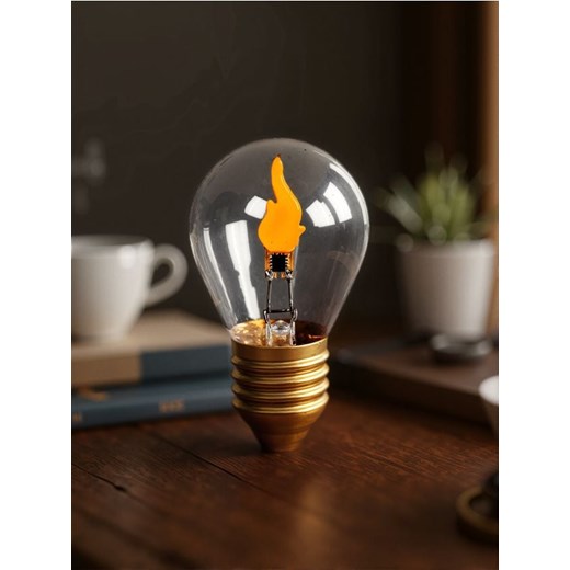 Sinsay - Dekoracyjna Lampa LED w Kształcie Żarówki Edisona - żółty ze sklepu Sinsay w kategorii Lampy stołowe - zdjęcie 180265476