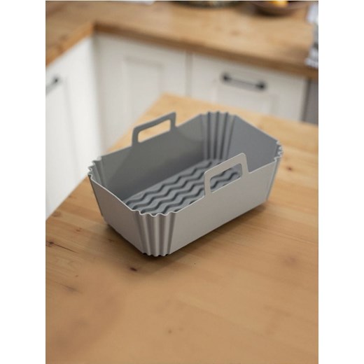 Sinsay - Silikonowa forma do pieczenia w Air Fryer - szary ze sklepu Sinsay w kategorii Akcesoria do pieczenia - zdjęcie 180267215