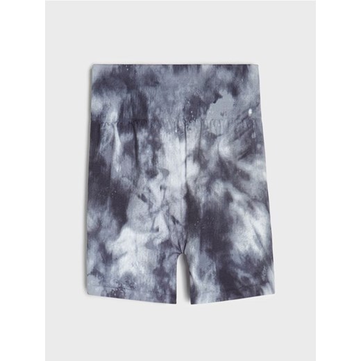 Sinsay - Kolarki sportowe tie-dye - szary Sinsay One Size Sinsay