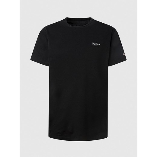 Pepe Jeans Koszulka w kolorze czarnym ze sklepu Limango Polska w kategorii T-shirty męskie - zdjęcie 180267787