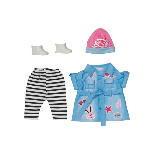 Baby Born Ubranko &quot;BABY born Deluxe Jeans Kleid&quot; dla lalek - 2+ ze sklepu Limango Polska w kategorii Zabawki - zdjęcie 180267898