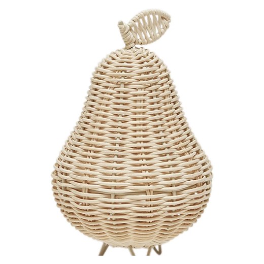OYOY mini Lampa stołowa LED &quot;Pear&quot; w kolorze beżowym - 18 x Ø 12 cm ze sklepu Limango Polska w kategorii Lampy stołowe - zdjęcie 180267939