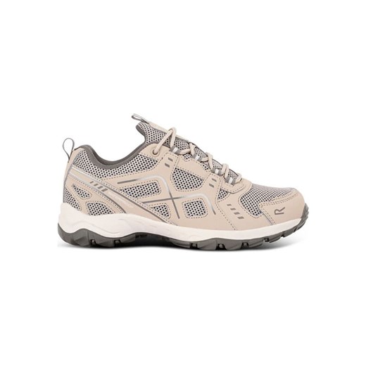 Buty trekkingowe damskie Regatta sportowe z tkaniny płaskie sznurowane