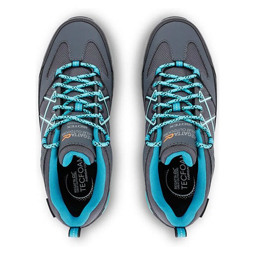 Buty trekkingowe damskie Regatta z tkaniny sportowe