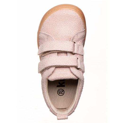 kmins Skórzane buty w kolorze jasnoróżowym do chodzenia na boso Kmins 28 wyprzedaż Limango Polska