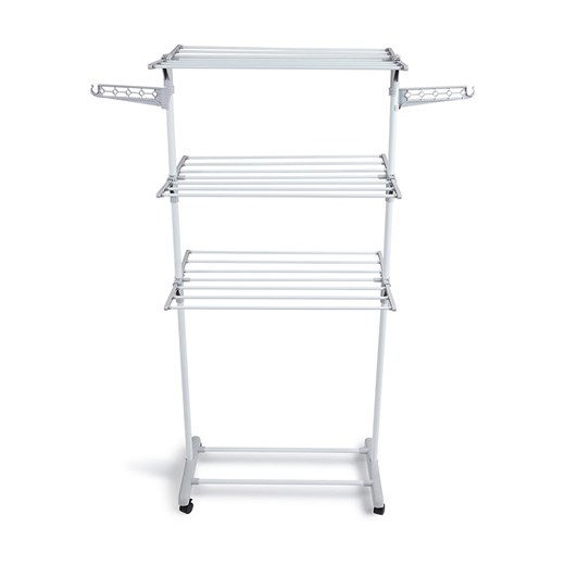 Lifa Living Suszarka w kolorze biało-szarym na pranie - 126 x 160 x 57 cm Lifa Living onesize okazja Limango Polska