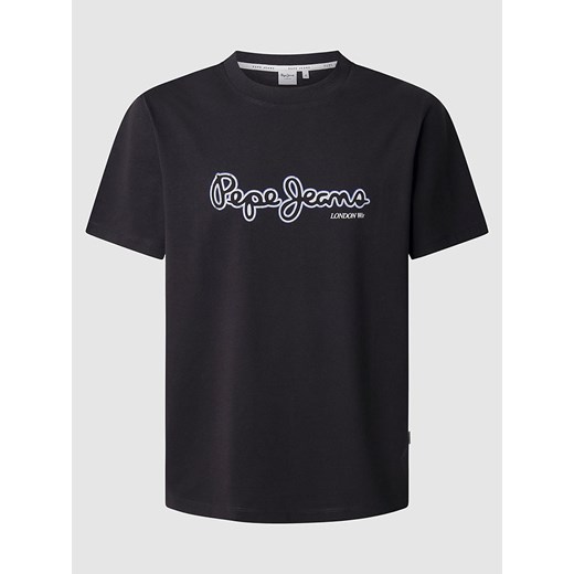 Pepe Jeans Koszulka &quot;Dorian&quot; w kolorze czarnym ze sklepu Limango Polska w kategorii T-shirty męskie - zdjęcie 180270228