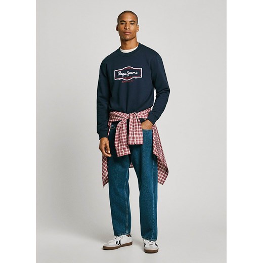 Pepe Jeans Bluza &quot;Daxton&quot; w kolorze granatowym ze sklepu Limango Polska w kategorii Bluzy męskie - zdjęcie 180270269