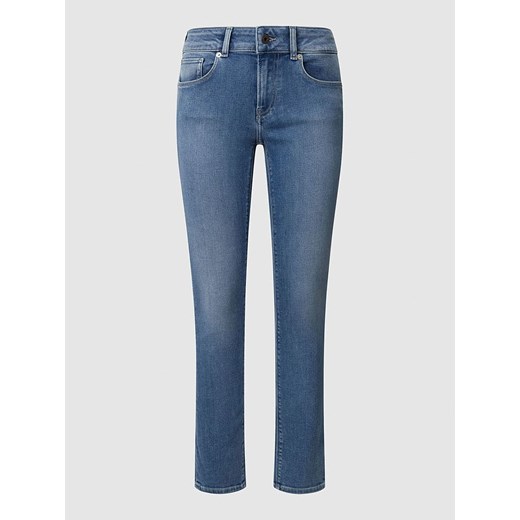Pepe Jeans Dżinsy &quot;New Broke&quot; - Slim fit - w kolorze niebieskim ze sklepu Limango Polska w kategorii Jeansy damskie - zdjęcie 180270346