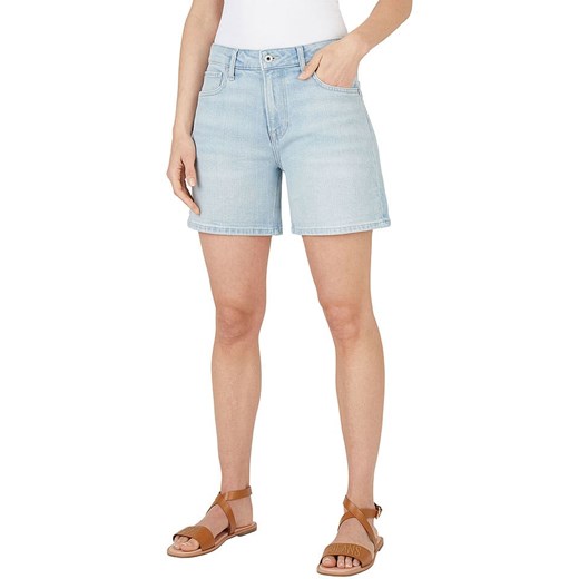 Pepe Jeans Szorty dżinsowe w kolorze błękitnym ze sklepu Limango Polska w kategorii Szorty - zdjęcie 180270468
