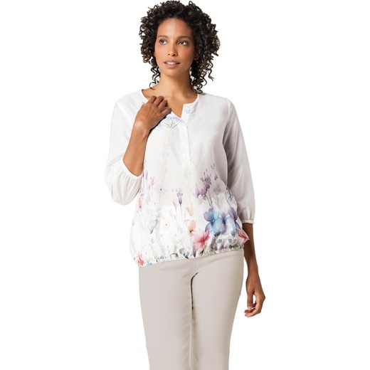 WITT WEIDEN Bluzka w kolorze białym ze wzorem ze sklepu Limango Polska w kategorii Bluzki damskie - zdjęcie 180270547