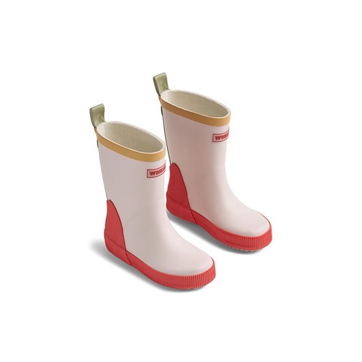 Wheat Kalosze &quot;Welly&quot; w kolorze jasnoróżowo-czerwonym ze sklepu Limango Polska w kategorii Kalosze dziecięce - zdjęcie 180270966