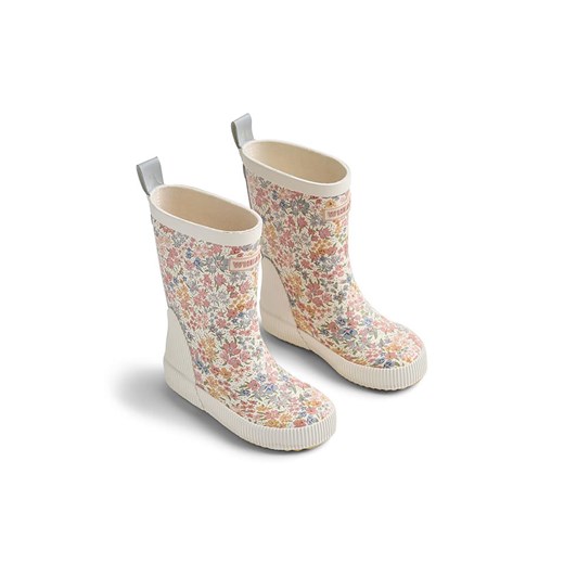 Wheat Kalosze &quot;Welly&quot; w kolorze kremowym ze wzorem ze sklepu Limango Polska w kategorii Kalosze dziecięce - zdjęcie 180270978