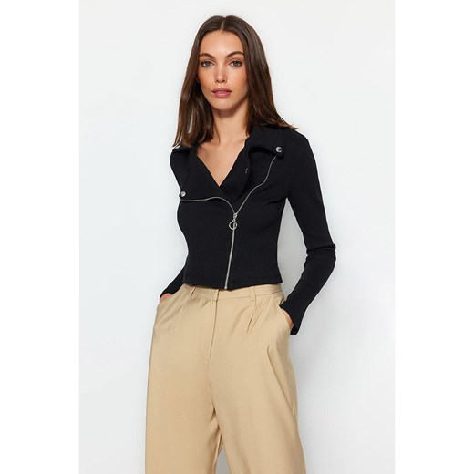 trendyol Kurtka przejściowa w kolorze czarnym Trendyol M okazyjna cena Limango Polska