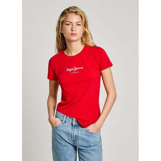 Bluzka damska Pepe Jeans z okrągłym dekoltem