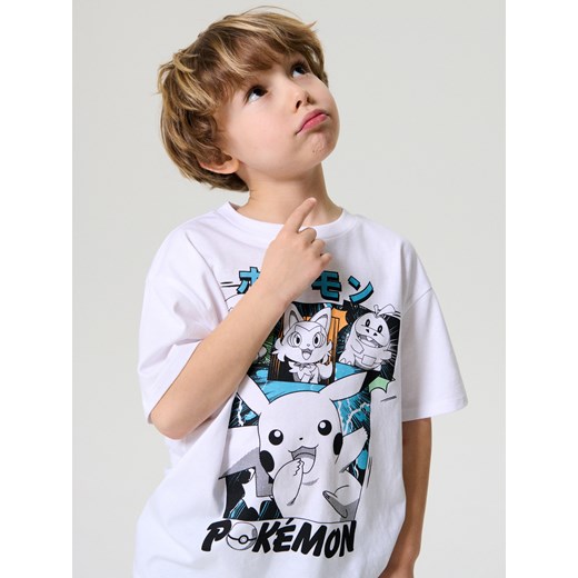 Sinsay - Koszulki 2 pack Pokémon - wielobarwny Sinsay 116 Sinsay