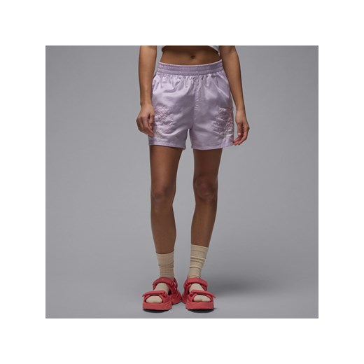 Damskie spodenki z tkaniny Jordan - Fiolet ze sklepu Nike poland w kategorii Szorty - zdjęcie 180274598