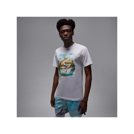 T-shirt męski Luka - Biel ze sklepu Nike poland w kategorii T-shirty męskie - zdjęcie 180274638