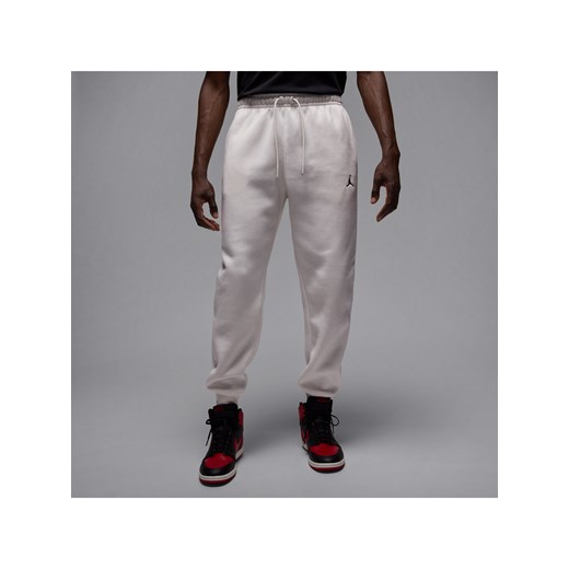 Spodnie męskie Jordan Brooklyn Fleece - Biel ze sklepu Nike poland w kategorii Spodnie męskie - zdjęcie 180274759