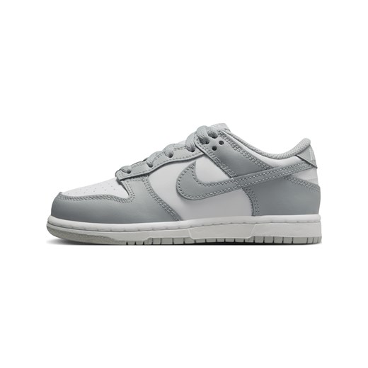 Buty dla małych dzieci Nike Dunk Low - Biel ze sklepu Nike poland w kategorii Buty sportowe dziecięce - zdjęcie 180274788