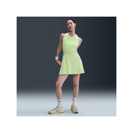 Damska sukienka do tenisa Dri-FIT Nike Victory - Żółty ze sklepu Nike poland w kategorii Sukienki - zdjęcie 180274885
