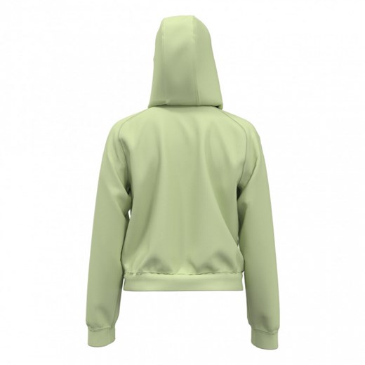 Damska bluza treningowa nierozpinana z kapturem Under Armour UA Armour Flc Pro Hdy - zielona ze sklepu Sportstylestory.com w kategorii Bluzy damskie - zdjęcie 180274937