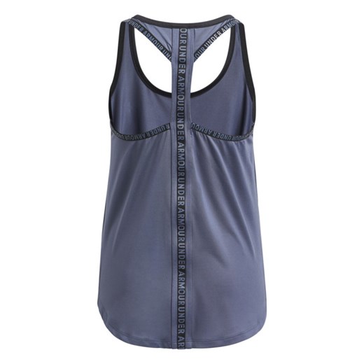 Dziewczęcy top treningowy Under Armour Tech Knockout Tank - szary Under Armour XS Sportstylestory.com