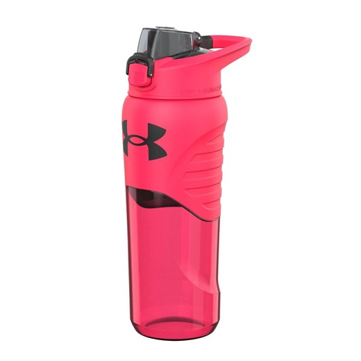Bidon Under Armour UA 24oz Clarity Penta Pink 700 ml - różowy ze sklepu Sportstylestory.com w kategorii Bidony i butelki - zdjęcie 180275597