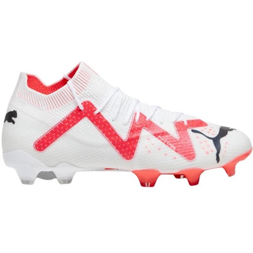 Buty piłkarskie Puma Future Ultimate FG/AG M 107355 01 białe białe ze sklepu ButyModne.pl w kategorii Buty sportowe męskie - zdjęcie 180276585