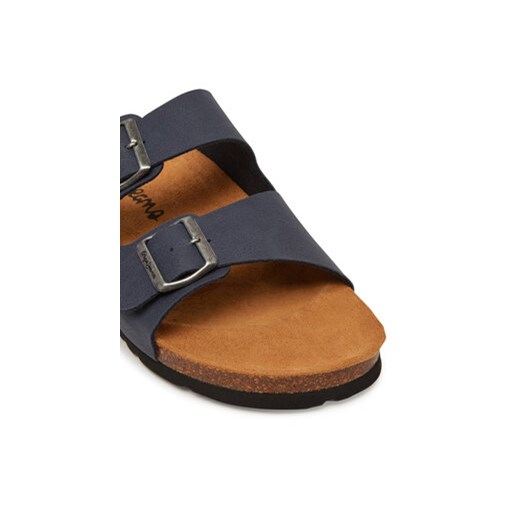 Pepe Jeans Klapki PMS90110 Granatowy Pepe Jeans 42 MODIVO