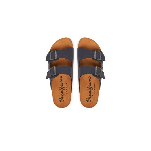 Pepe Jeans Klapki PMS90110 Granatowy Pepe Jeans 40 MODIVO