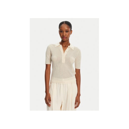 Marella Sweter Torbole 2513361145 Biały Slim Fit Marella XL MODIVO