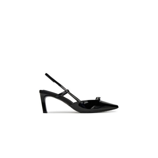 DKNY Sandały K1568500 Czarny ze sklepu MODIVO w kategorii Sandały damskie - zdjęcie 180279577