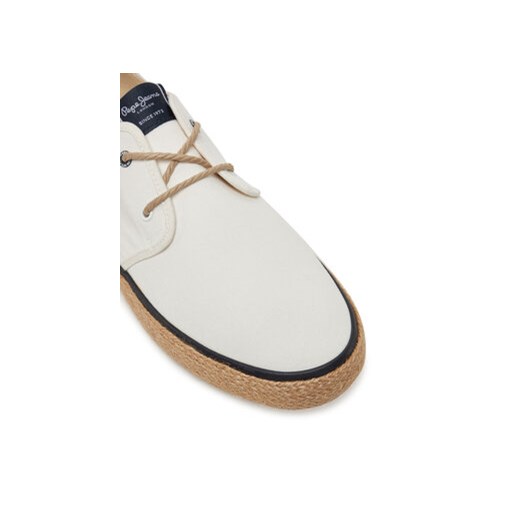 Pepe Jeans Espadryle PMS10332 Écru Pepe Jeans 46 MODIVO